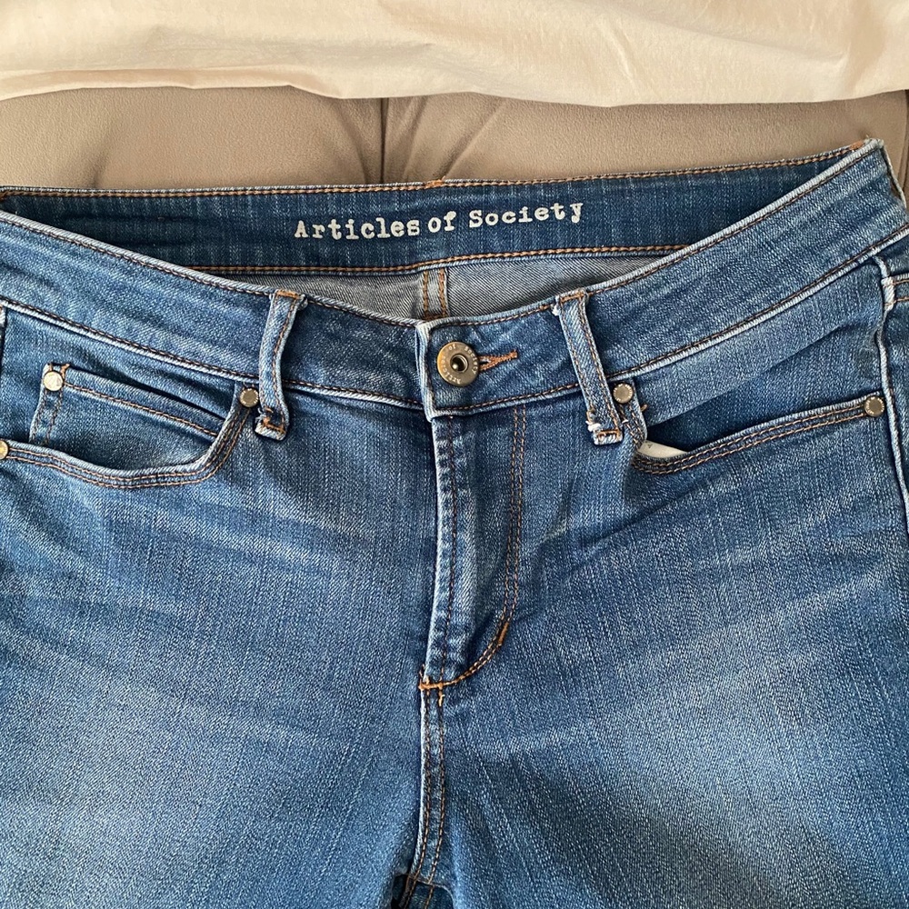 Articles of society blue skinny jeans
